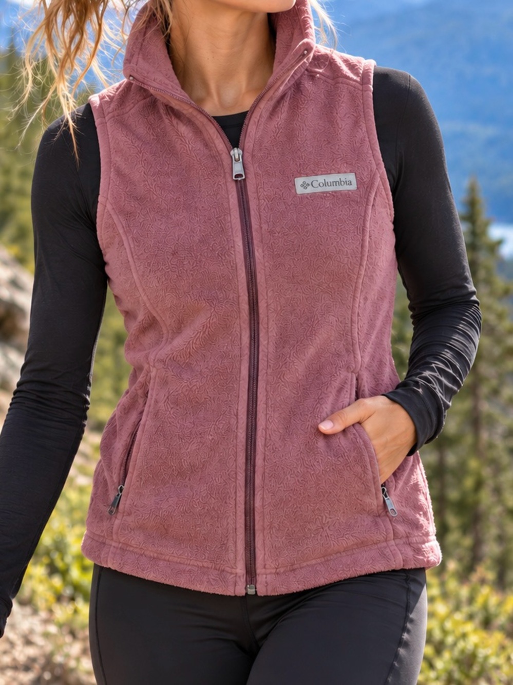 Columbia Women's Rose Fleece Vest